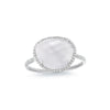 White topaz Ring