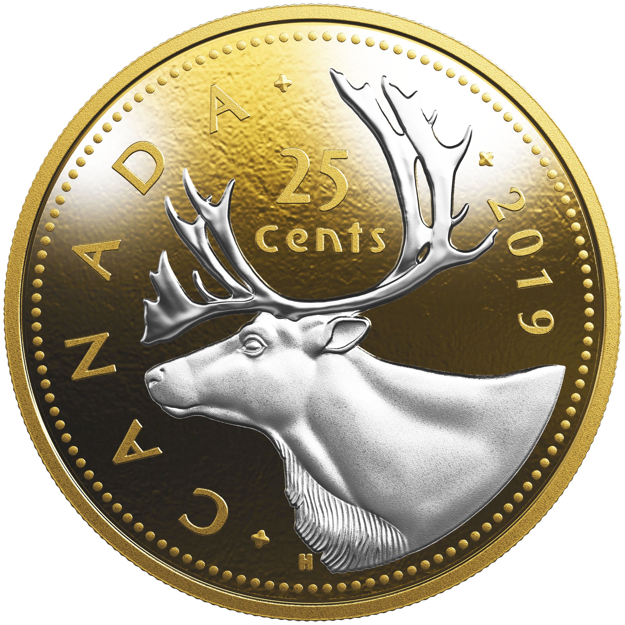 Twenty-Five Cent (25c) - Big Coin Series - 2019 Canada Pure Silver