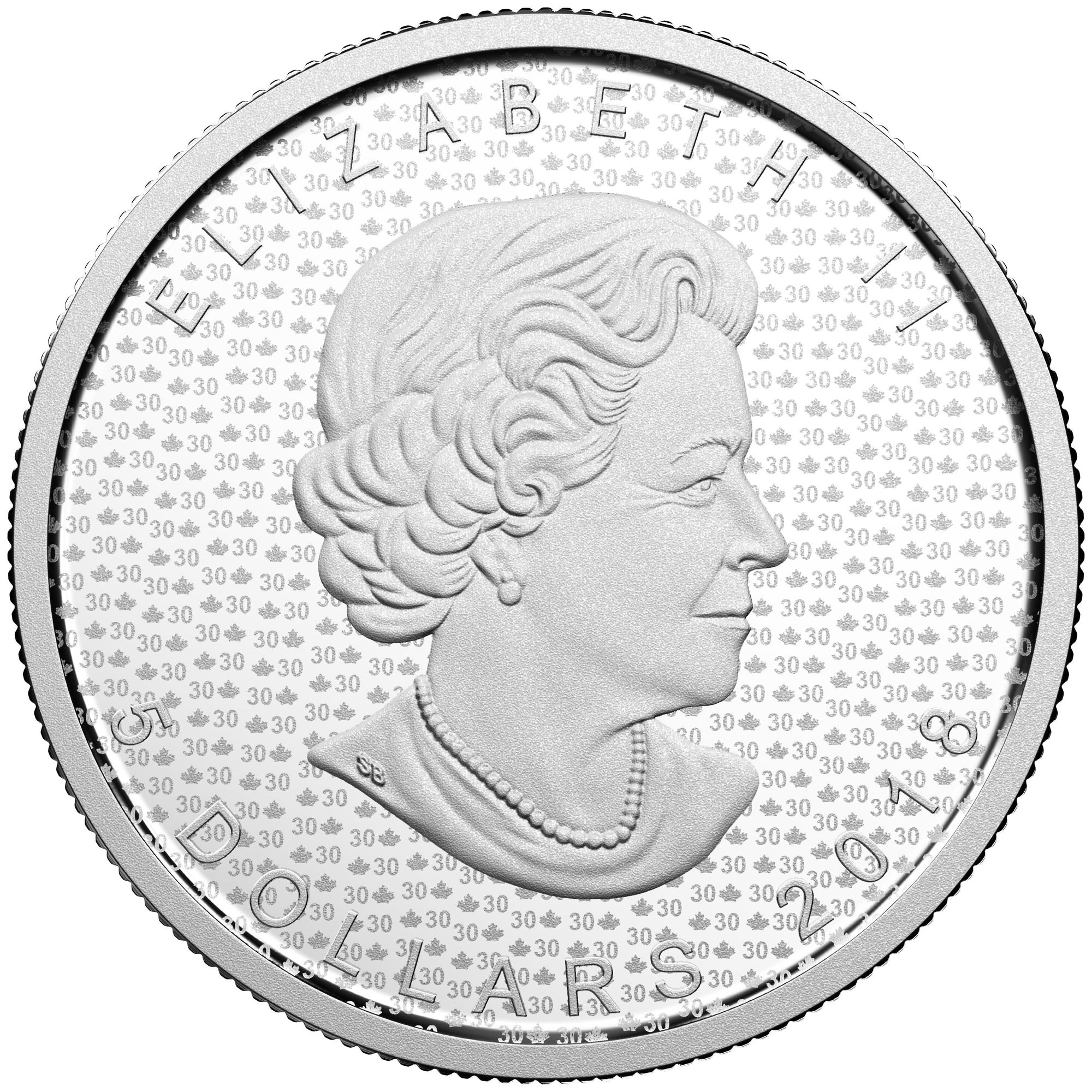 アンティークコイン コイン 金貨 銀貨 [] 1988-2018 Silver Maple Leaf